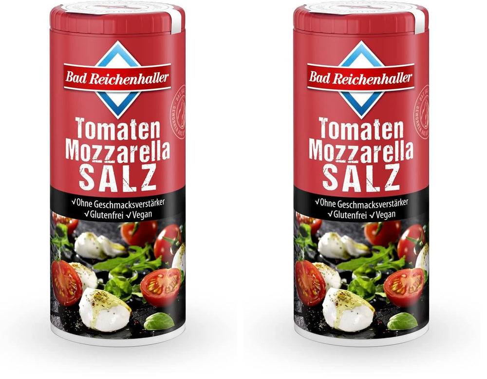 Bad Reichenhaller Mozzarella Tomaten Salz, 90 g