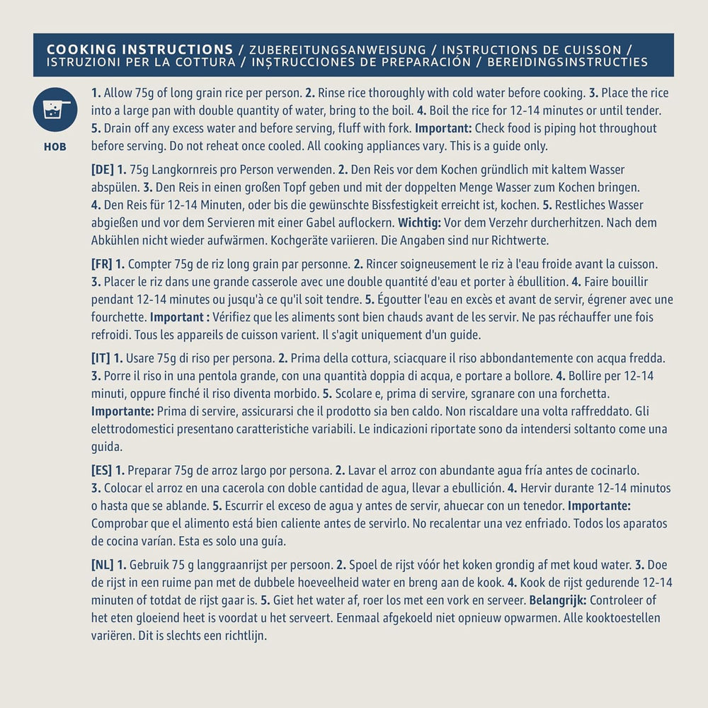 Ugotowany ryż długoziarnisty z Amazonii, 1 kg