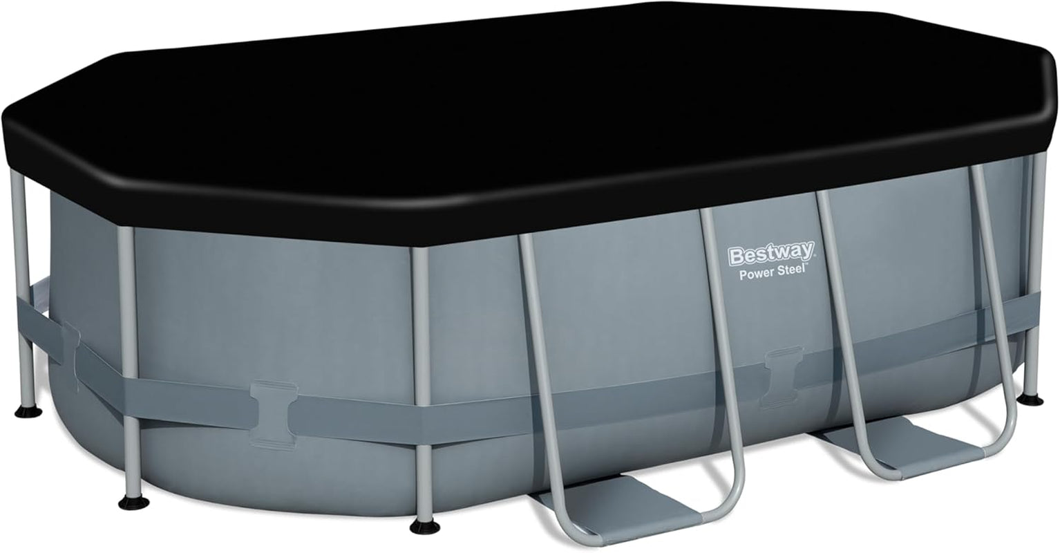 Plandeka PCV Bestway 305 x 184 cm, czarna, owalna