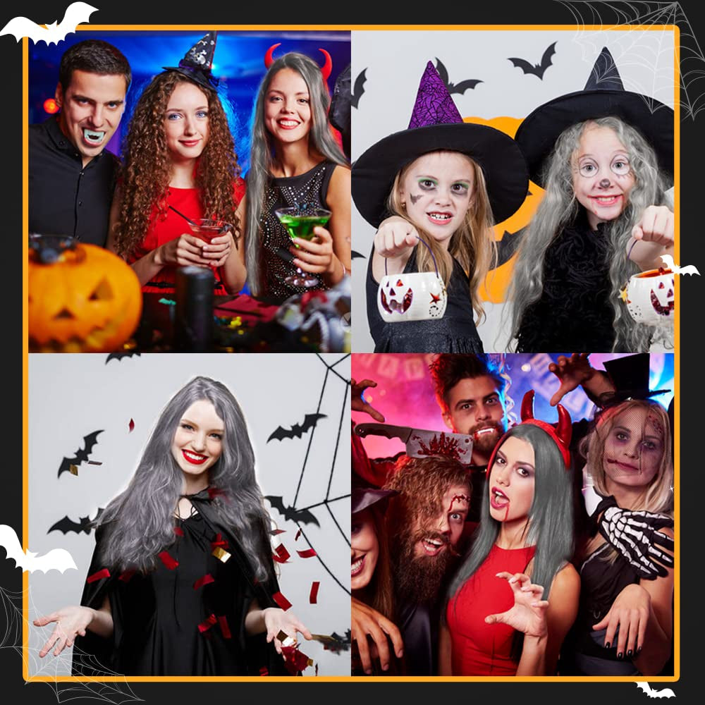 Culoare temporară a părului, Styling Hair Tone pentru bărbați femei, Pomadă pentru coafură naturală, Ceară pentru vopsirea părului pentru petreceri, Cosplay și Halloween, 4.23 oz (Silver Grey) Vopsea pentru par Naty Shop