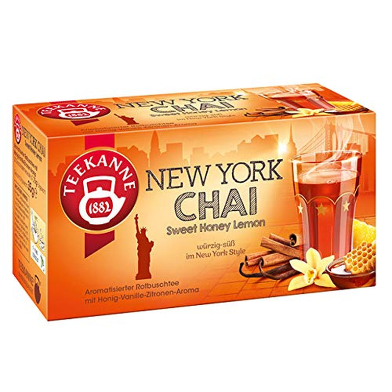 Ceainic New York Chai, pachet de 12 (12 x 35 g)