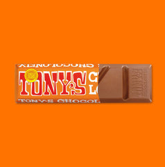 Tony's Chocolonely, mleczna czekolada z karmelem i solą morską 47g