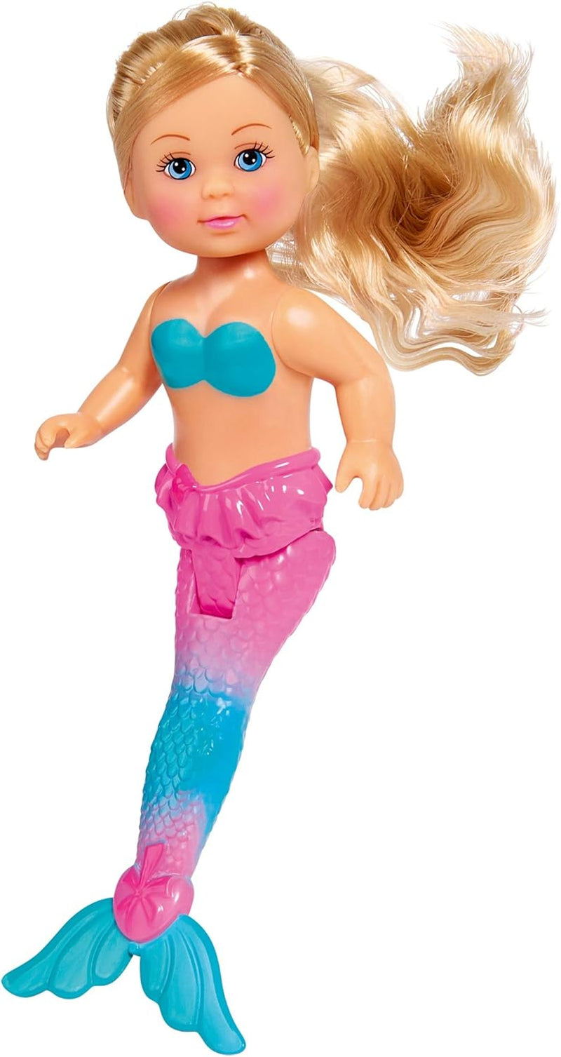 Simba 105733336 - Steffi LOVE Mermaid Friends Magiczna lalka syrenka z siostrą Evi, figurką delfina i nie tylko, zabawka dla dzieci od 3 lat i więcej Lalek Naty Shop