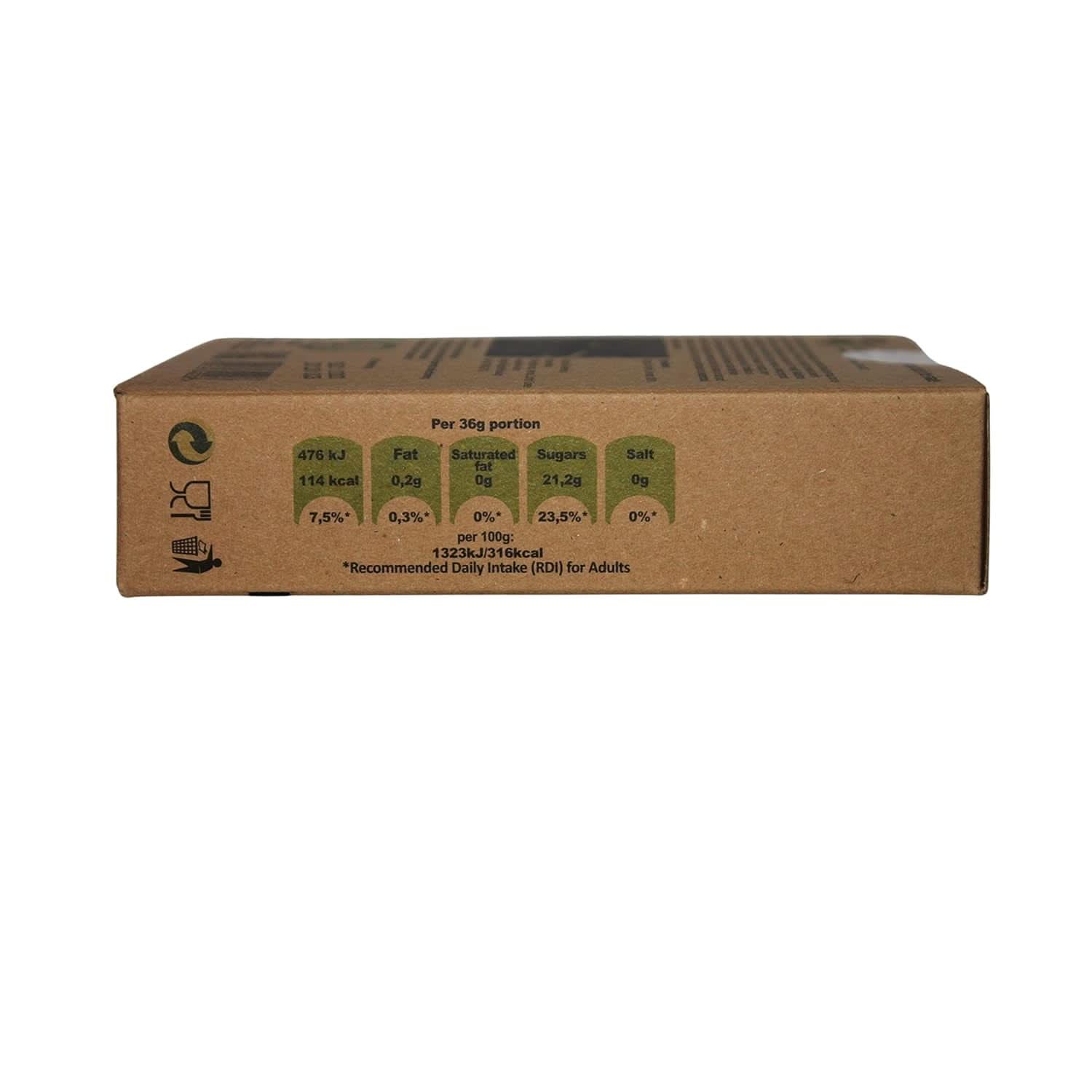 Ekologiczne czarne rodzynki greckie - porzeczki, opakowanie 3 x 200 gramów Produkty suszone Naty Shop