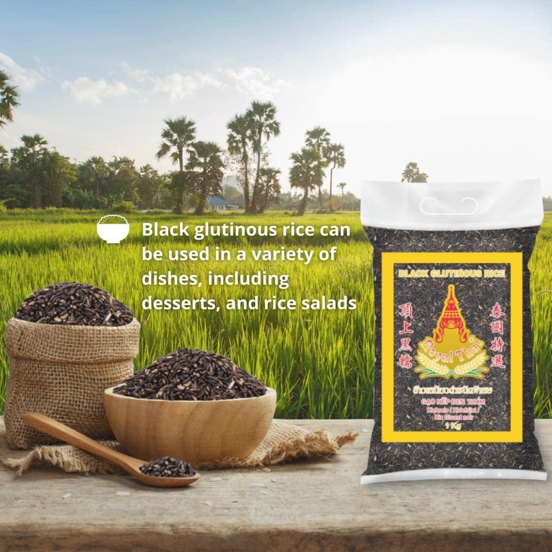 ROYAL THAI RICE - Czarny kleisty ryż - 1 x 1 KG
