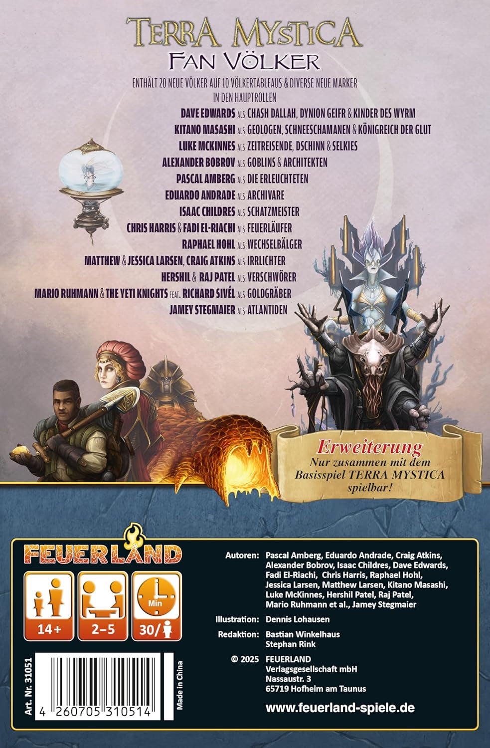 Terra Mystica: Wyścigi dla fanów