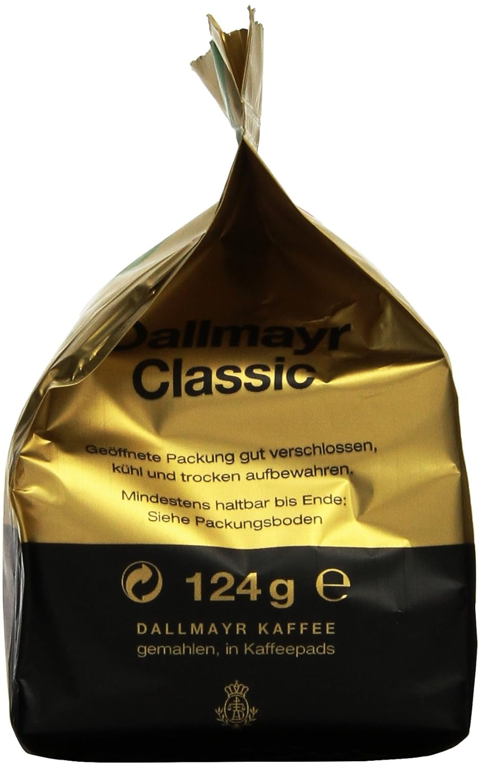 Kaffee Classic Kaffeepads 16 + 2, 5er Pack (5 x 124 g)