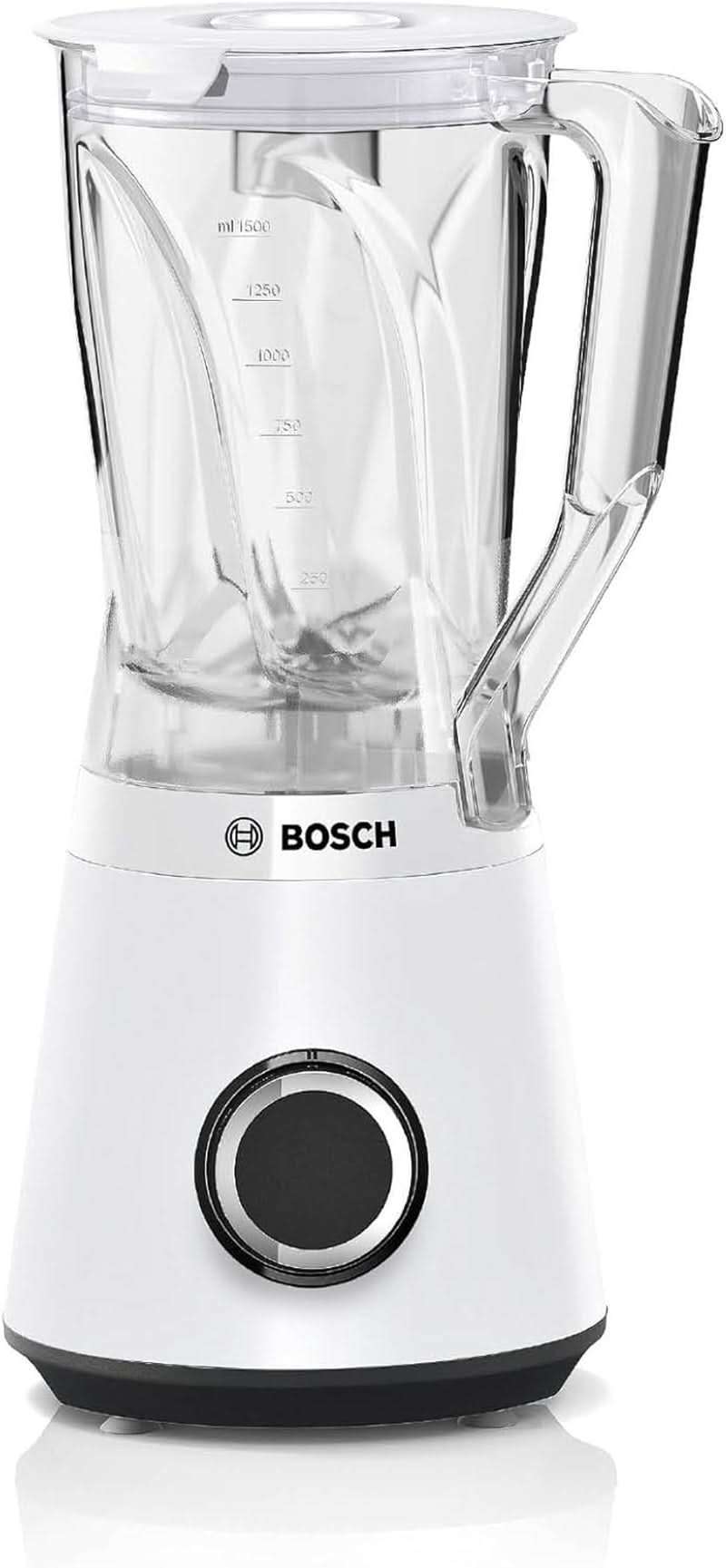 Mikser stojący Vitapower Series 4 MMB6141W, Hochwertige Edelstahl-Klingen, 1,5 l Tritan-Mixbehälter, Spülmaschinengeeignete Teile, 30 000 U/Min, 1200 W, Weiß Mother and Child Naty Shop