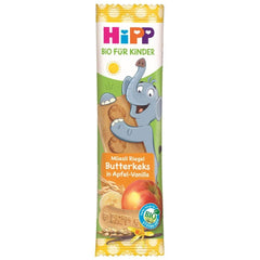 Hipp Bio-Riegel Müesli-Freund Elefant Butterkeks w Apfel-Vanille, opakowanie 24Er (24 X 20 G) Matka i Dziecko Naty Shop 20 G (opakowanie 24Er) Keks/Apfel-Van.
