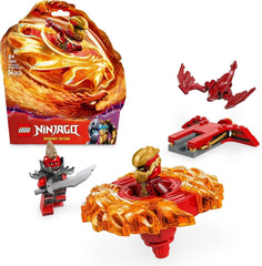 LEGO NINJAGO Smok Kaia Spinjitzu Spinner - Zabawka Ninja z 2 minifigurkami - Mały zestaw dla dzieci - Pomysł na prezent dla chłopców i dziewcząt w wieku 6 lat 71823 Zestawy do budowania Besuche den LEGO-Store Default Title