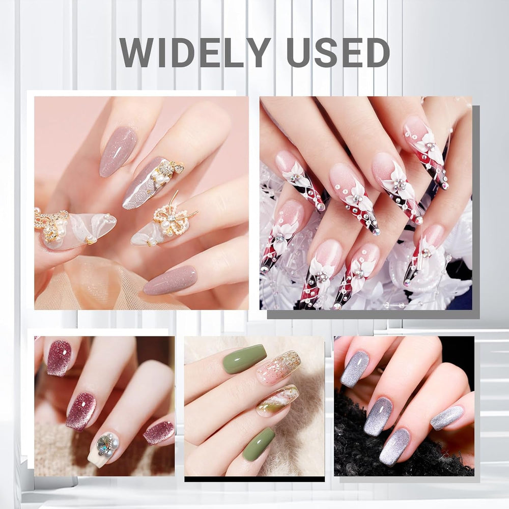 Sularpek 8 Stück Nagel Pinsel Set, Pinsel Für Gelnägel, Nageldesign Pinsel, Nail Art Dotting Tools, Nailart Pinsel Für Gel Acryl Nägel Nailart