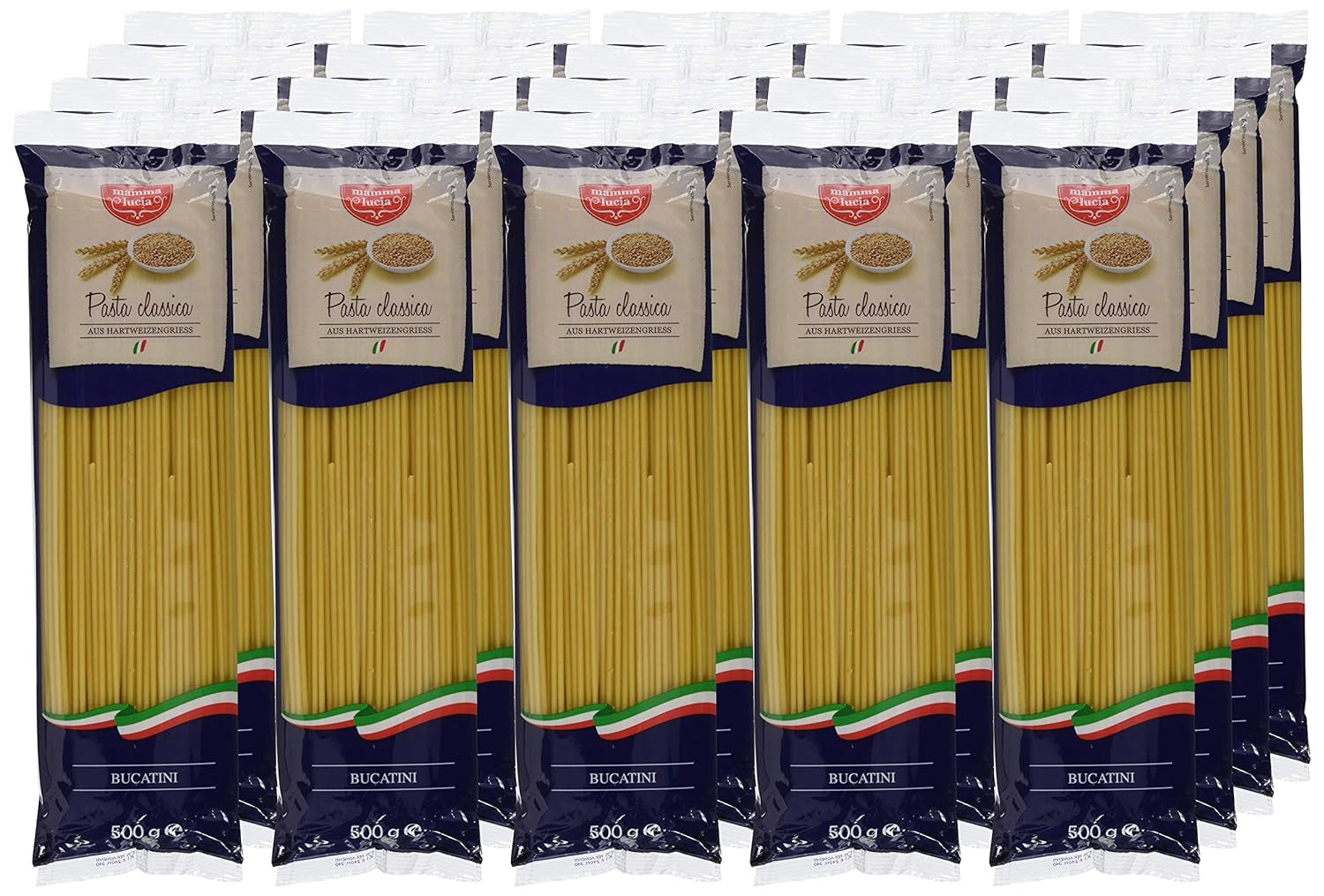 Pasta Bucatini - Makaron, opakowanie 20 szt. (20 x 500 g)