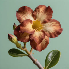 Winterhart pflanzen, Lebende Pflanzen,Mehrjährige Blumenzwiebel ist winterhart, Mysteriöse magische Glühbirne, Blumenzwiebel Mix，3 lata-1 Wüstenrose knollen -G