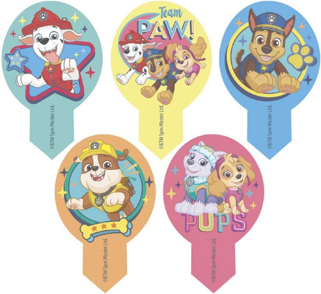 Dekora, Dekorapin Decorațiuni de tort comestibile Paw Patrol, 20 de napolitane din hârtie comestibilă - 6.5 X 4 Cm Naty Shop Default Title