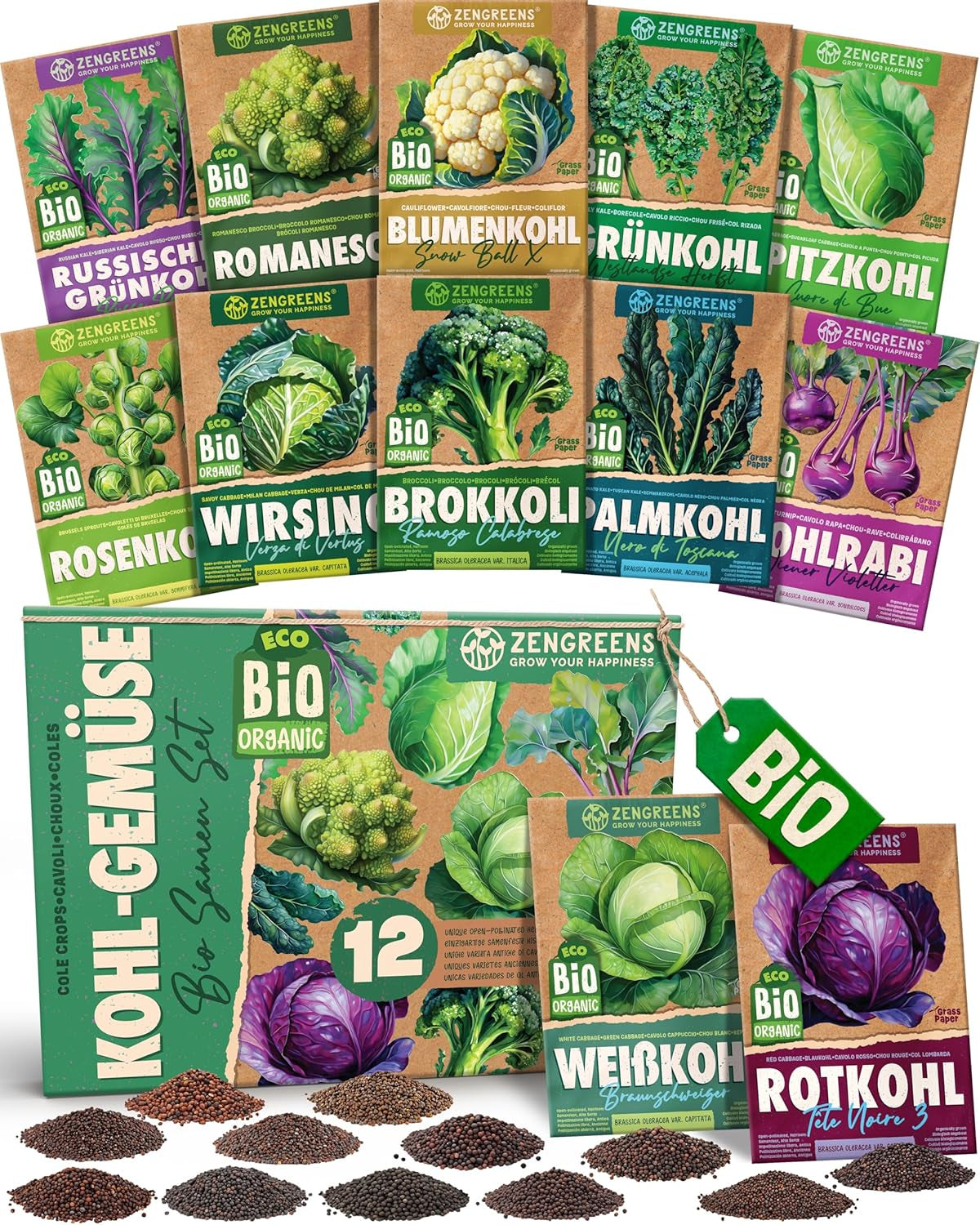 Organiczne nasiona pomidorów w zestawie 10 - 10 nasion pomidorów do łatwej uprawy w ogrodzie, na balkonie lub na podwyższeniu - Nasiona roślin - Sadzonki