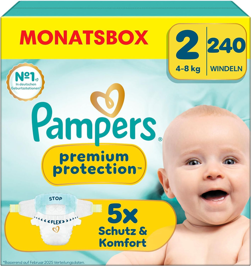 Pampers Premium Protection Rozmiar 5, 152 pieluszki, 11kg-16kg, nasza nr 1 ochrona przed skórą i zaciekami
