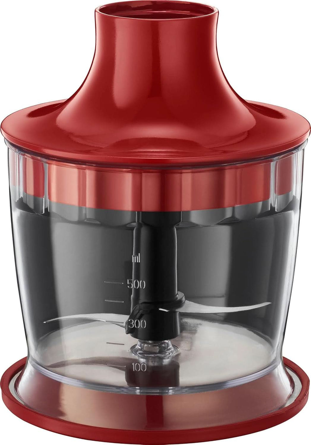 Russell Hobbs Stabmixer [3 w 1: Pürierstab/Zerkleinerer, Mixer- i Schneebesenaufsatz] Desire Rot (bez Bpa i Spülmaschinenfestes Zubehör, Für Smoothie, Suppen Saucen, Joghurt Babynahrung) 24700-56 Kitchen Naty Shop