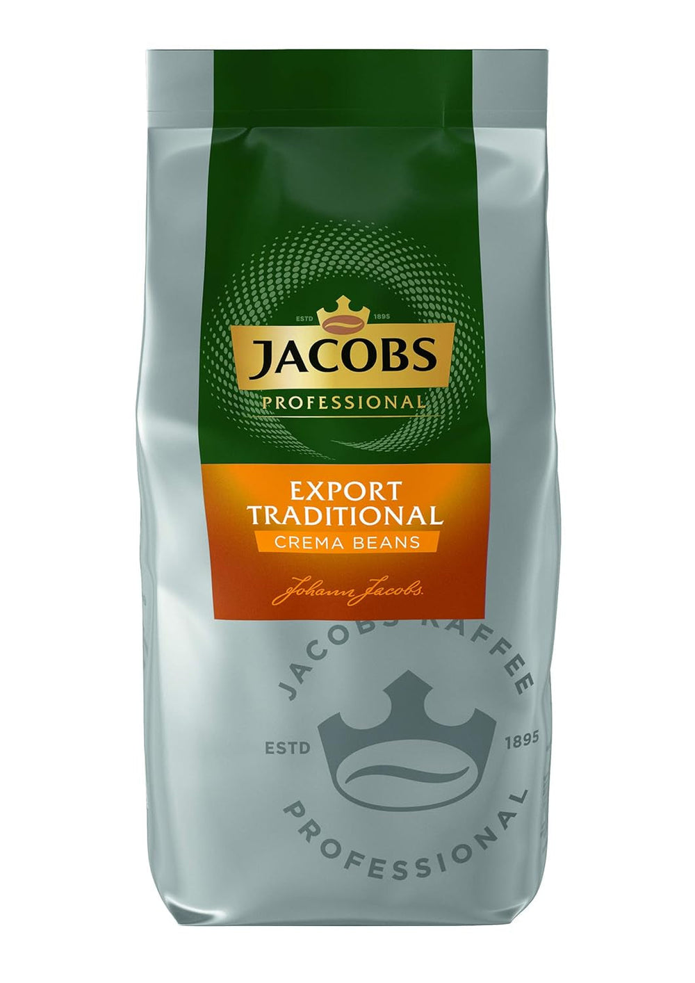 Jacobs Professional Le Grand Café Cream, całe ziarna kawy 1kg, Łagodna, Intensywność 2/5 Kawa Naty Shop 1 Kg Café Cream Export Tradycyjny