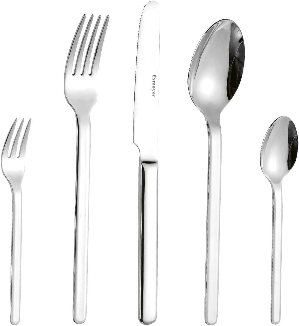 Zestaw sztućców Bettina polerowany na połysk 30 sztuk Kitchen Naty Shop