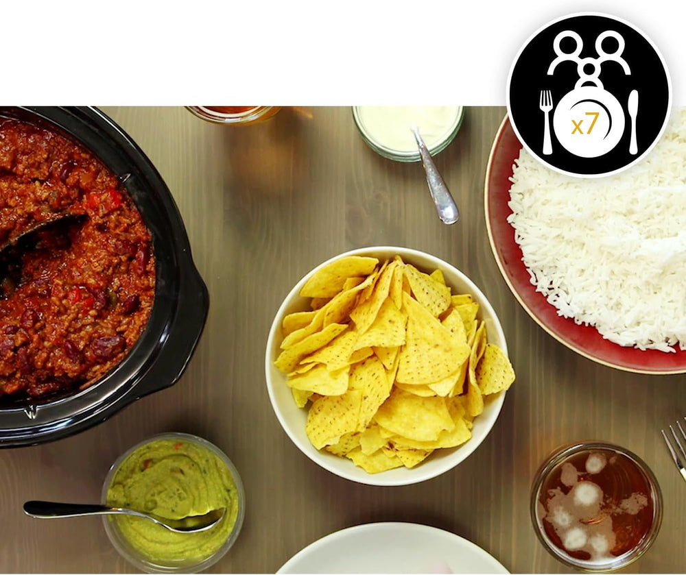 Garnek, Wolnowar elektroniczny, 5,7 L (5-6 osób) Wolnowar Naty Shop