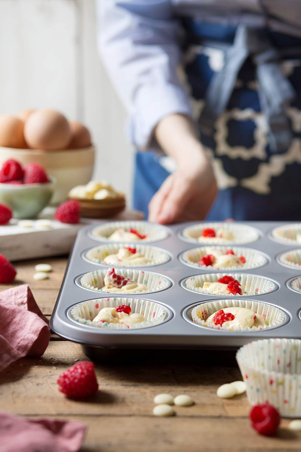 0062750 blacha do pieczenia na 12 muffinów Formy i blachy do pieczenia Naty Shop