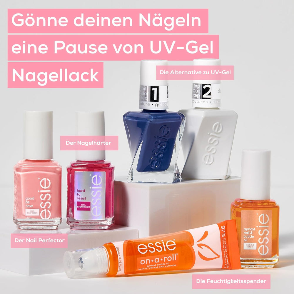 Zestaw Essie Nail Rescue: morelowy olejek do paznokci i skórek + naprawczy lakier do paznokci To the Rescue