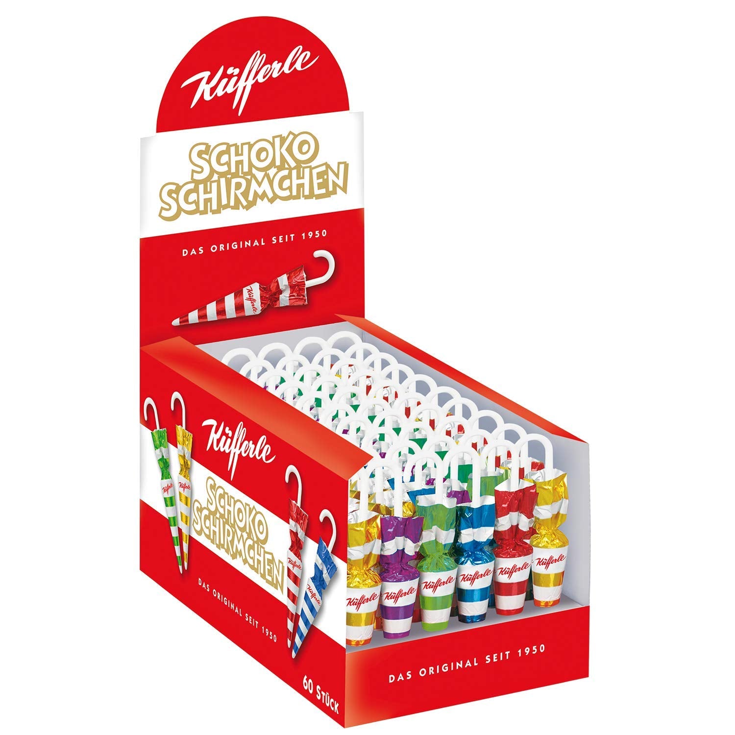 Cienie czekoladowe Küfferle Polar Silver 810g (60 sztuk)