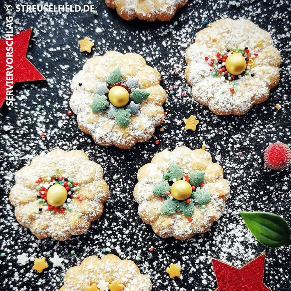 Posypka o tematyce świątecznej, 40 gramów Posypka Naty Shop