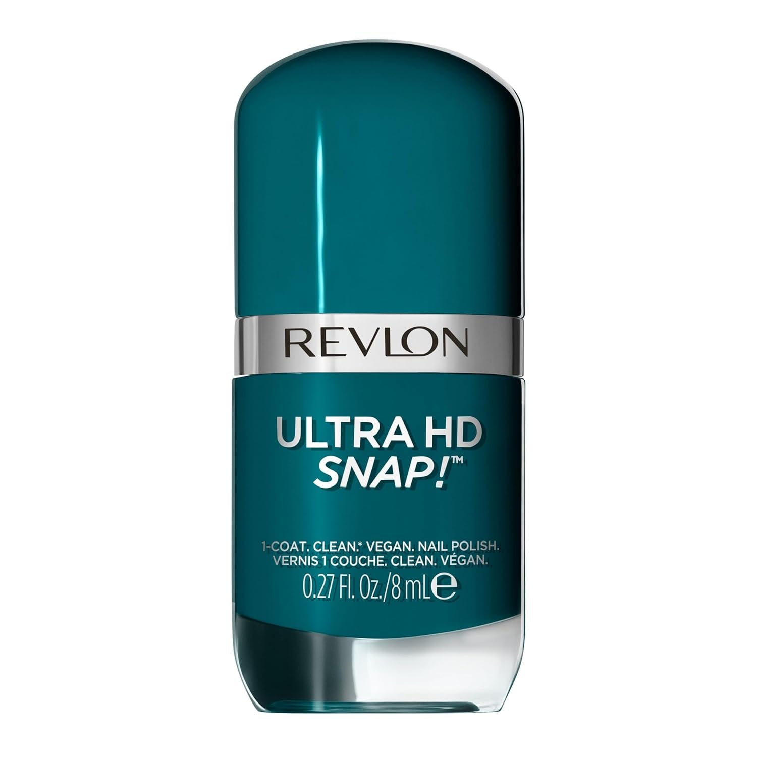 Revlon Ultra HD Snap lakier do paznokci długotrwała formuła wegańska szybkoschnąca jednowarstwowa pełne krycie kolor (8ml) Hot Stuff (007) unisex