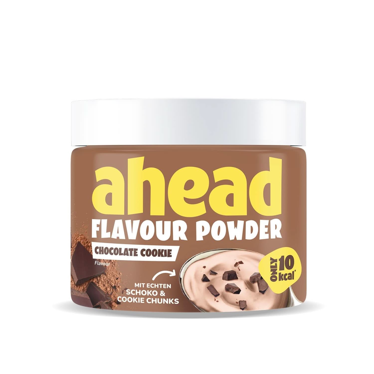 Ahead Flavour Powder, Truskawkowa Czekolada 250 gramów, 83 porcje Aromaty Naty Shop Czekolada