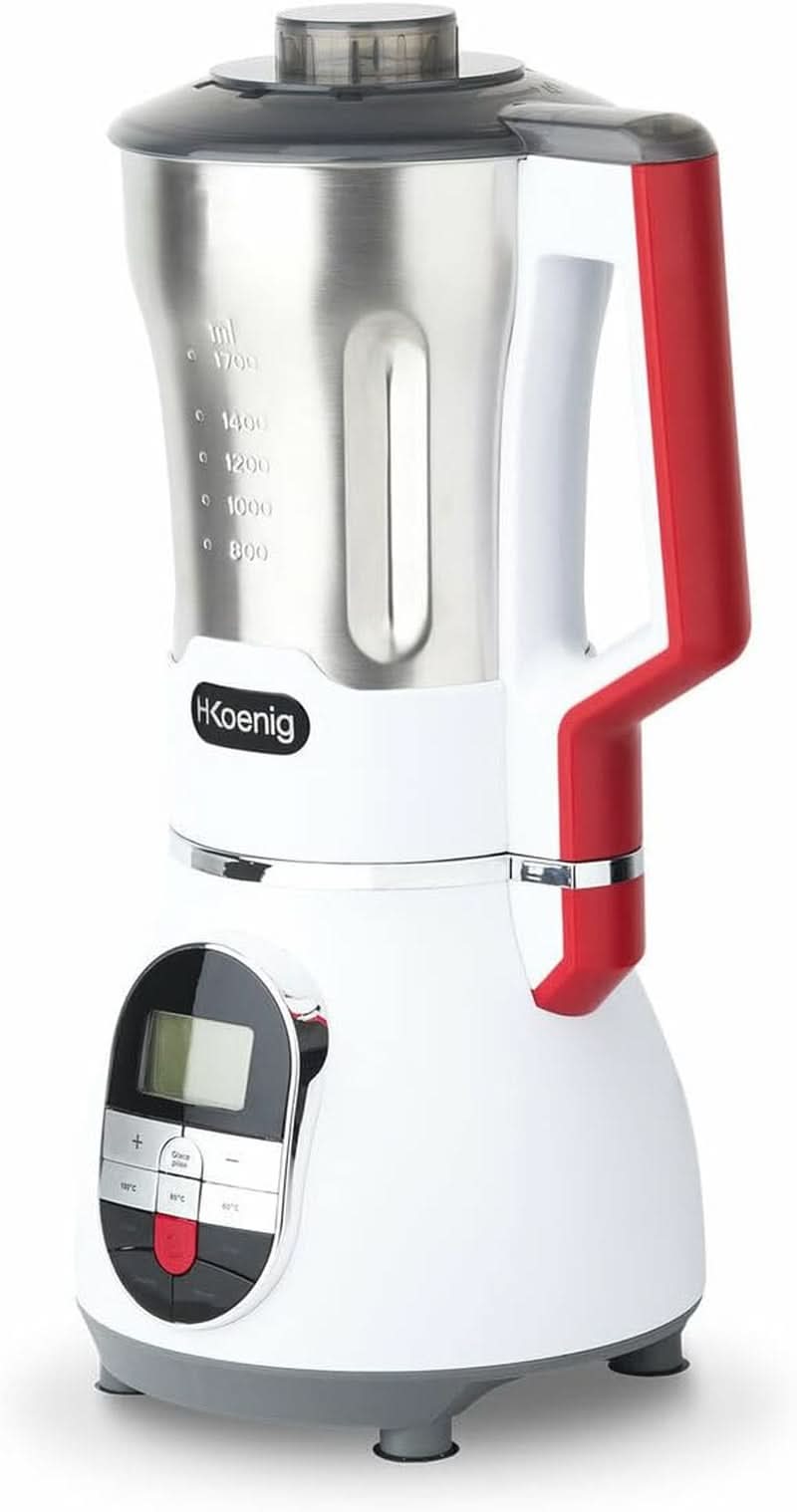 H.KOENIG MXC36 Suppenzubereiter/Mikser/Kruszarka do lodu/Koch- Und Mixfunktion/Bis 1.7 L/Bis 900 W/Edelstahlgehäuse / Sklep dla matki i dziecka Naty