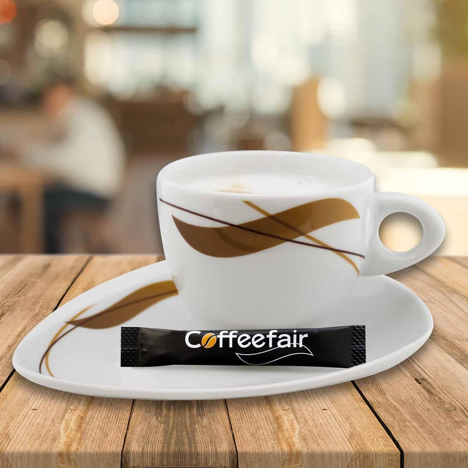 Coffeefair Kaffeeweißer 10 x 1kg wysokiej jakości Kaffeeweißer für Vending-Automaten & Kaffeevollautomaten, hohe Weißkraft, sehr ergiebig & gut löslich