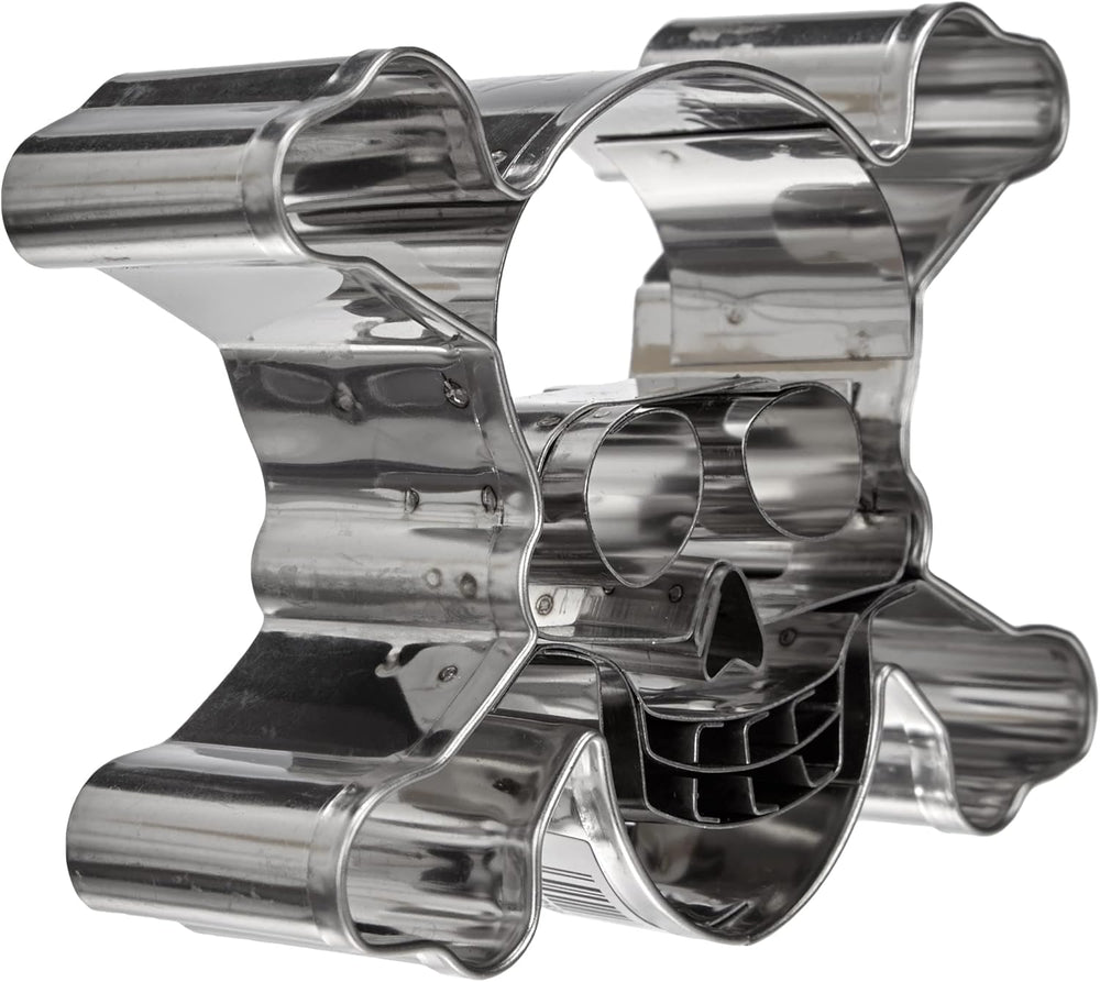 Städter craniu 9 cm oțel inoxidabil, argintiu