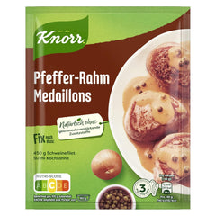 Knorr Fix Pfeffer-Rahm Medaillons 3 porcje (1 x 35 g) | 35 g (1 opakowanie)