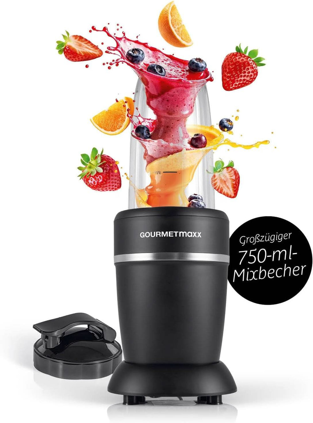 Gourmetmaxx Mr Magic Blender, Smoothie Maker z pakietem akcesoriów Xxl Naty Shop