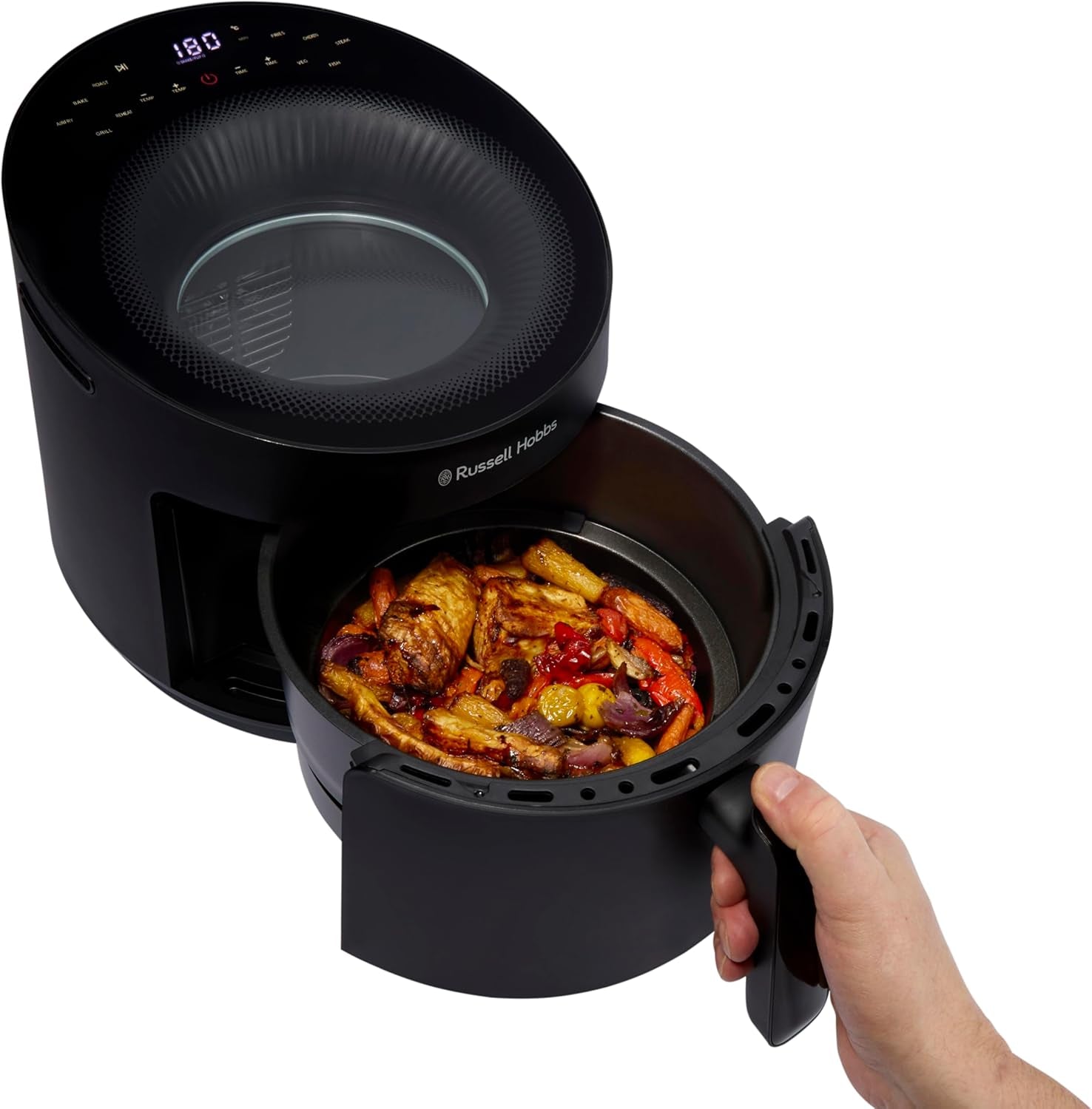 Russell Hobbs Airfryer, 5 litrów, 10 programów, okienko Naty Shop Appliances