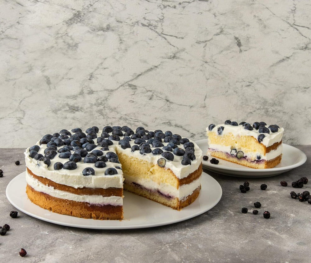 RUF Biskuit Teig, Backmischung Für Einen Saftigen Biskuitteig, Gelingsicher Und Schnell Zuberitet, Zur Herstellung Von Biskuitrollen, Biskuitkuchen Oder Tortenboden, 1 X 250G Naty Shop