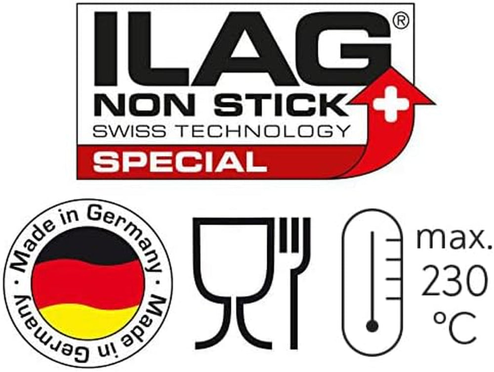 Chg Backform, ILAG Special 2-Schicht Antihaftbeschichtung, Sonstige, Jewells Ca. 28,5 x 23 x 4 cm, 9878-41, Jewells Ca. 28,5 X 23,0 X 4,0 Cm Formy i blachy do pieczenia Naty Shop