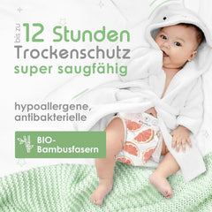 Organiczne pieluszki bambusowe Pureborn Eco rozm. 2 (3-6 kg) Sklep dla Mamy i Dziecka Naty