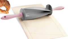 RODILLO CORTADOR DE Croissant, plastik, szaro-różowy, 18 x 18 x 10 cm