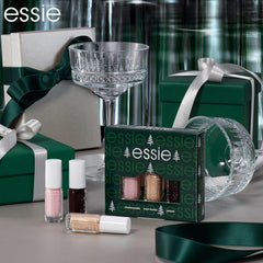 Zestaw Essie Mini Trio XMAS, nr. 13 Mademoiselle + nr. 49 Wicki + nie. 570 Mani Dzięki, 3 x 15 ml