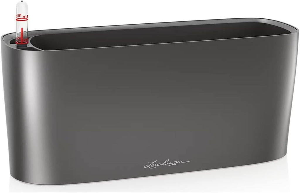 LECHUZA DELTA 20 antracit metalic 15563