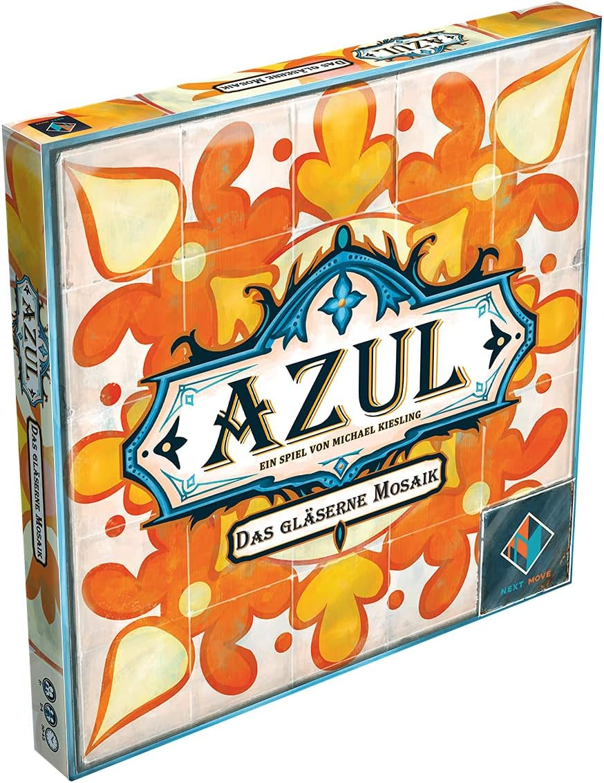 Gry Next Move, UNbox Now, Azul, gra podstawowa, gra rodzinna, gra roku 2018, 2–4 graczy, wiek 8+, 30–45 minut, język niemiecki