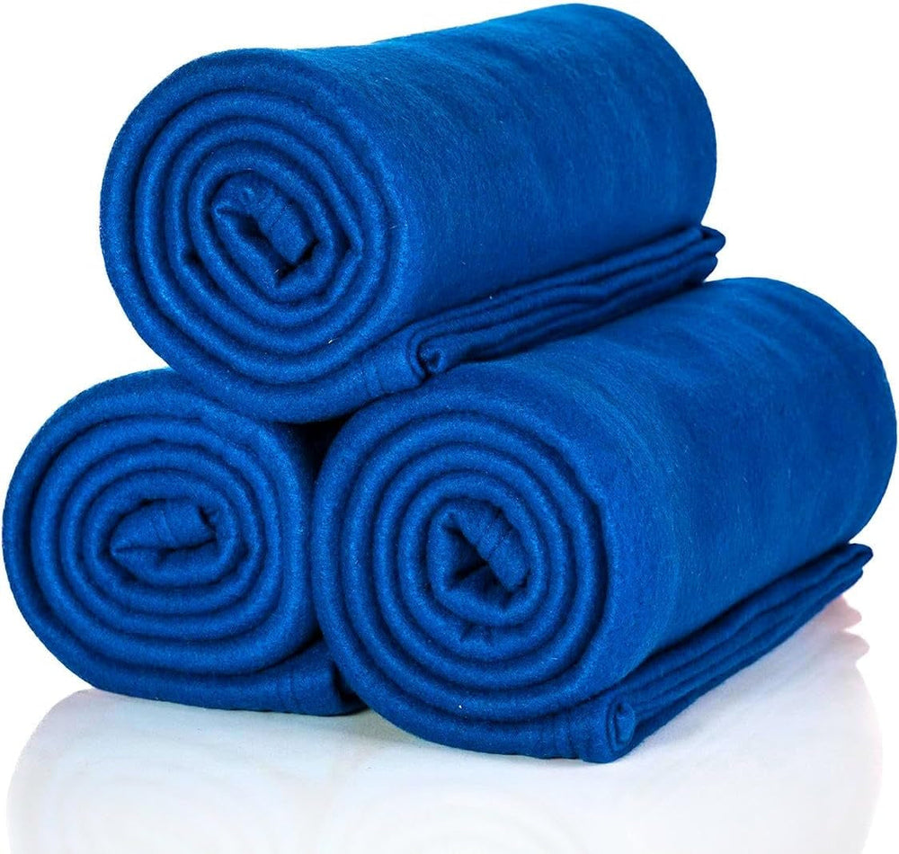 ALCLEAR 3 sztuki Koce polarowe Oeko Tex, kolor: antracyt, duży rozmiar 130X160 cm, ponad 200 G/m2, koc na sofę koc na sofę koc do salonu, koc piknikowy koc na sofę Łóżka i koce Besuche den ALCLEAR-Store Granatowy 3 sztuki 130X160 cm