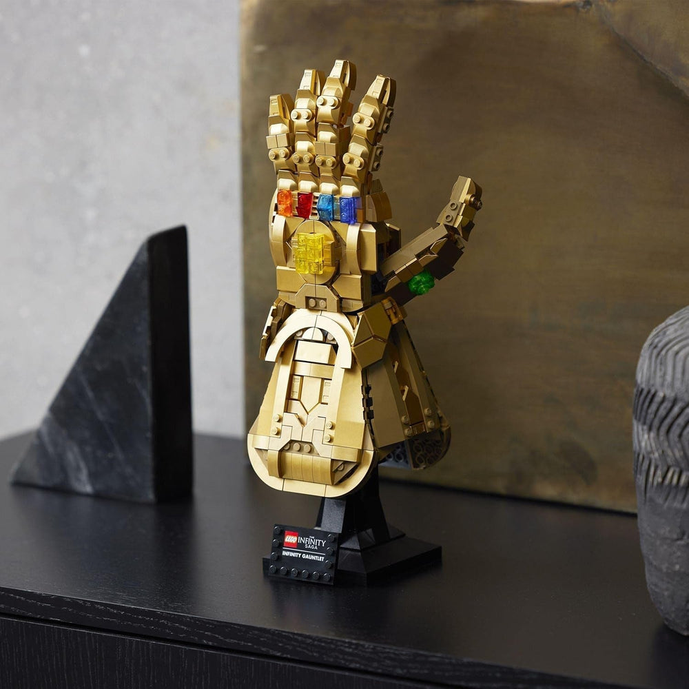 LEGO 76191 Marvel Super Heroes Rękawica Nieskończoności Rękawica Avengers Thanos Zestaw do budowania modeli dla dorosłych Fan Item Prezent dla mężczyzn Kobiety Her Him Zestawy do budowania Besuche w sklepie LEGO