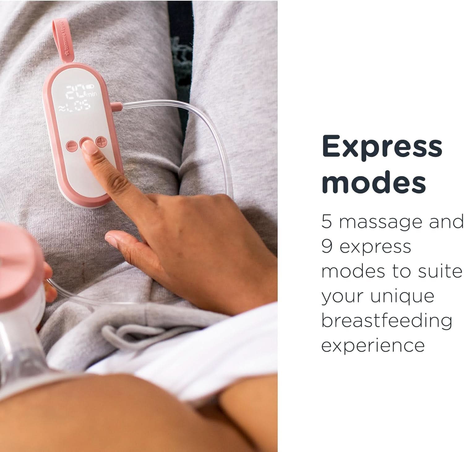 Tommee Tippee Made for Me Wyjątkowy laktator elektryczny, mocne ssanie Akcesoria Żywność i karmienie piersią Sklep Bebe Naty