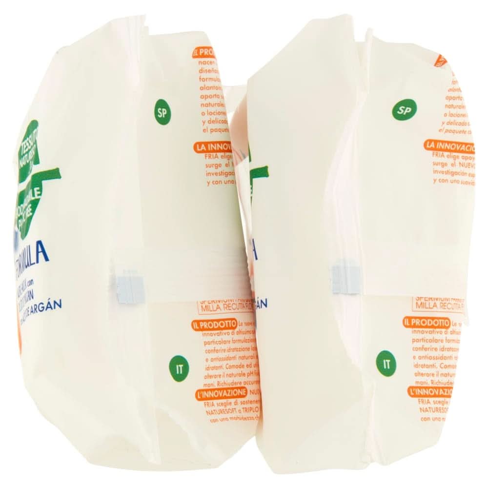 Chusteczki nawilżane, opakowanie 2 szt. (2 x 72 chusteczki) Chusteczki nawilżane dla niemowląt Naty Shop