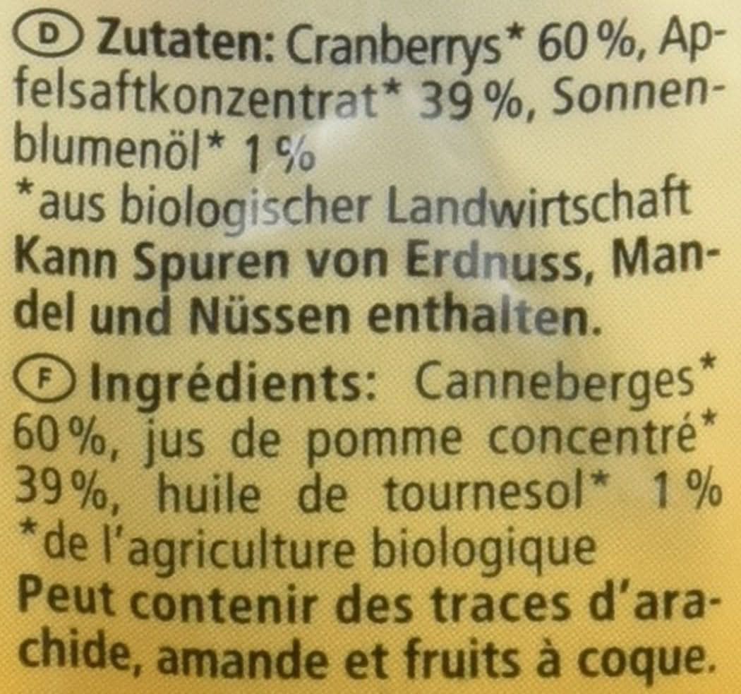 Organiczna żurawina, 100 gramów Naty Shop produkty suszone