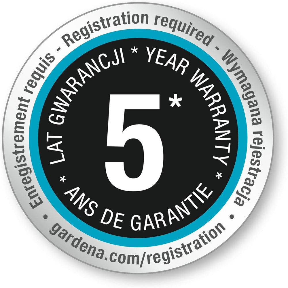 Set de conectare furtun aspersor Gardena: Racorduri de conectare pentru începutul și sfârșitul furtunului aspersorului, accesorii pentru articolele (995, 996, 997, 1998, 1999), Piese originale Gardena System (5316-20)