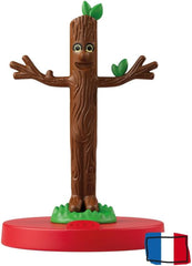 FFF14504 Figurină cu sunet, motiv: Monsieur Bout-de-Bois - povești - jucărie, versiune franceză, copii de la 2 ani și peste, maro Jucarii Bebe Naty Shop Titlu implicit